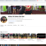 đối tác "Khiêu vũ salon Sài Gòn" trên trang chủ của "https://khieuvu.shop/"